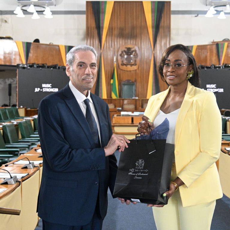 Speaker and Greek Ambassador